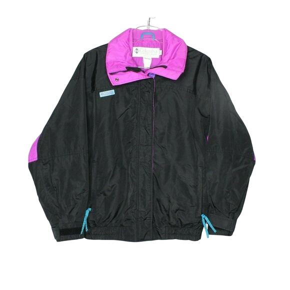 Columbia Jackets & Blazers - 90s Vintage Columbia Bugaboo Full Zip Jacket Women’s Black Size L